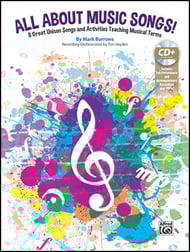 cover All About Music Songs! Reproducible Book & Enhanced CD